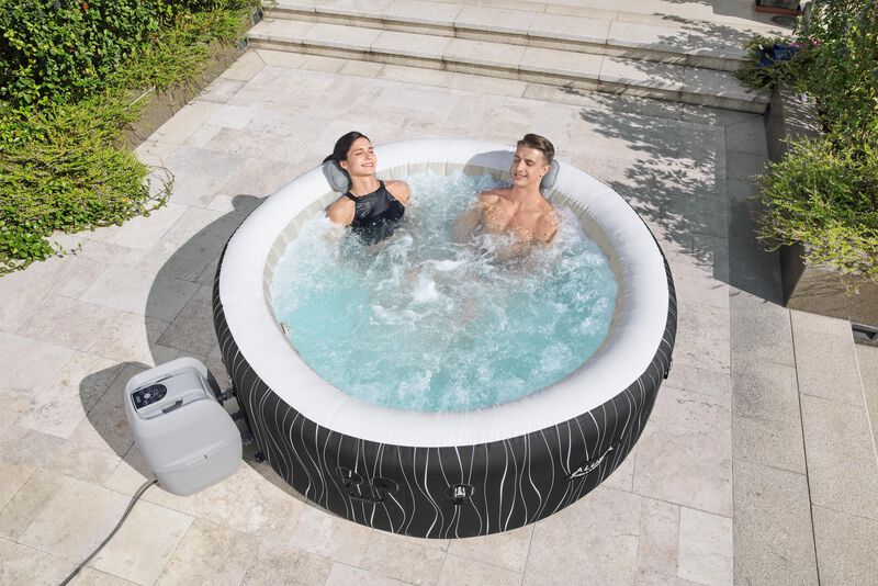 Almohada acolchonada para jacuzzi color gris image number null