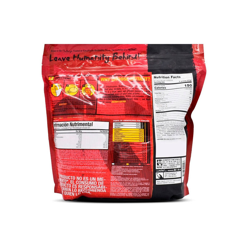Proteina Mutant Whey Mutant Chocolate image number null