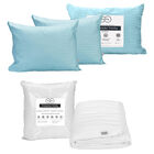 Protector de Colch&oacute;n Impermeable Queen Size Trinity + 2 Almohadas Trinity