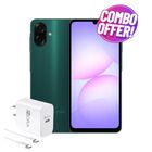 Galaxy A07 Doble Sim 64GB/4RAM Verde + Adaptador de corriente