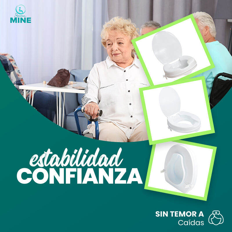 Incremento Aumento de Asiento para Baño con Tap... image number null