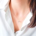 Collar Coraz&oacute;n Maite de Plata con Cadena