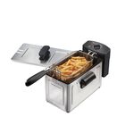 Freidora El&eacute;ctrica de Aceite Hamilton Beach 35032, 3L 1500W Inox alb