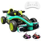 Montable El&eacute;ctrico para Ni&ntilde;os Carro de Carreras con Bluetooth Control Remoto 12v Apto a Partir de 3 A&ntilde;os Hasta 30 kg - Verde