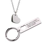 Llavero Collar Coraz&oacute;n, Regalos Mujer Parejas Novia Luckyly