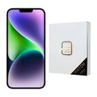 iPhone 14 128GB Lila E-SIM Reacondicionado + Reloj Gen&eacute;rico