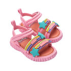Sandalias Mini Melissa Create + Play Doh Color Rosa Para Beb&eacute;