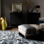 Tapete Decorativo Hjalmar Gris Polipropileno 200X290Cm
