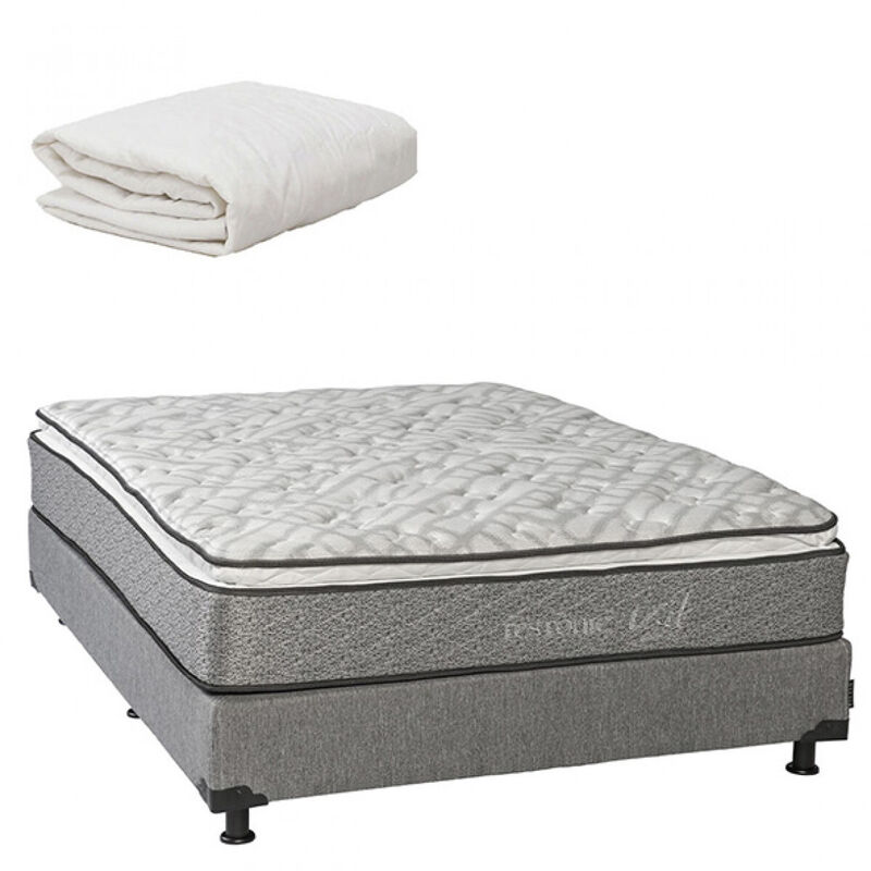 Colchón Queen Size Restonic Vail+ Protector +Bo... image number null