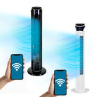 Combo 2 Ventiladores de torre Blue Fan de 33 Pulgadas 3 Velocidades WiFi  Blanco y Negro BFT33W_2BW