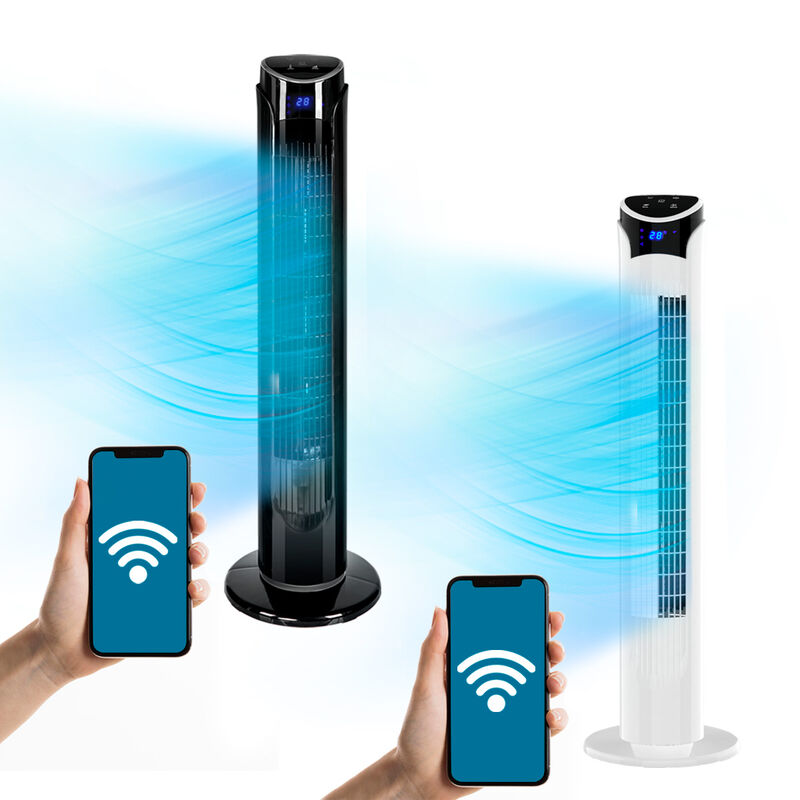 Combo 2 Ventiladores de torre Blue Fan de 33 Pu... image number null