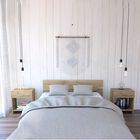 Cabecera + 2 Buros Provenza Queen Size Color Duna