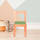 Silla N&oacute;rdica de Madera para Ni&ntilde;os Peque&ntilde;os y Ni&ntilde;as Peque&ntilde;as Verde