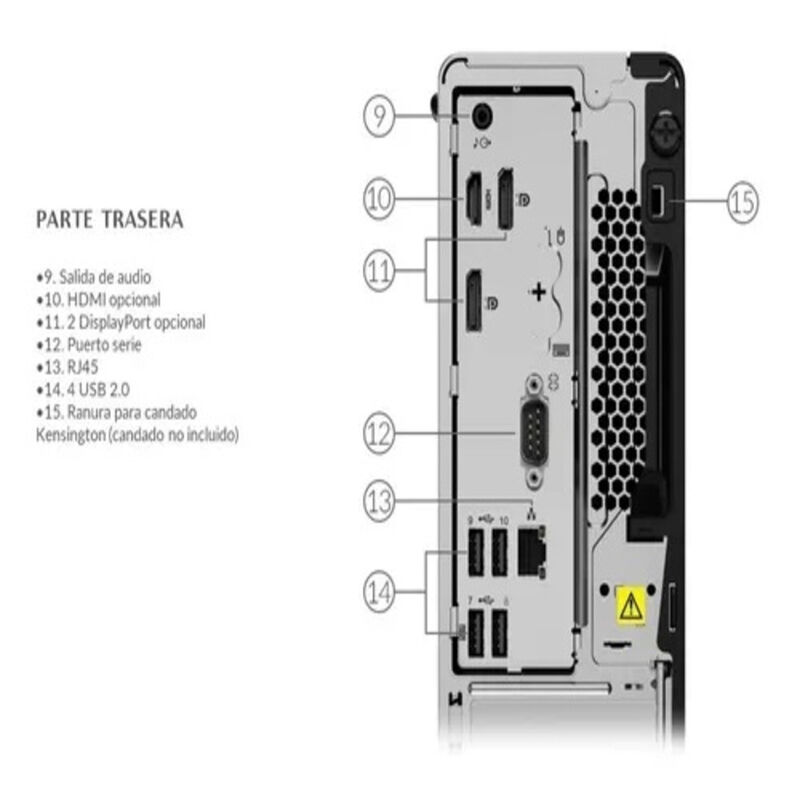 Computadora Lenovo Thinkcentre M70c Intel Core ... image number null