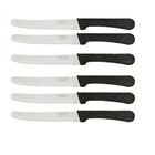Juego De Cuchillos Para Frutas Tramontina 22923/005 Plenus 5" Negro 6pzs End