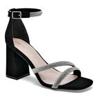 Lady Paulina Zapatillas de fiesta para mujer negro plata