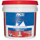 Impermeabilizante Fibratado Aksi Gal&oacute;n 3.8 L Blanco 0.5 - 0.75 L x m2