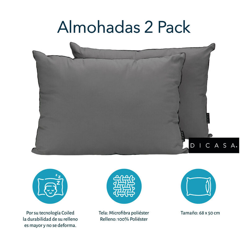 Colchón Matrimonial Restonic Roll+Almohada Dica... image number null