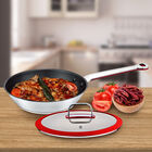 Sart&eacute;n De 24 Cm De Acero Inoxidable Con Tapa Bogner Bfp24l
