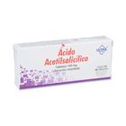 &Aacute;cido Acetilsalic&iacute;lico 100mg Caja Con 30 Tabletas