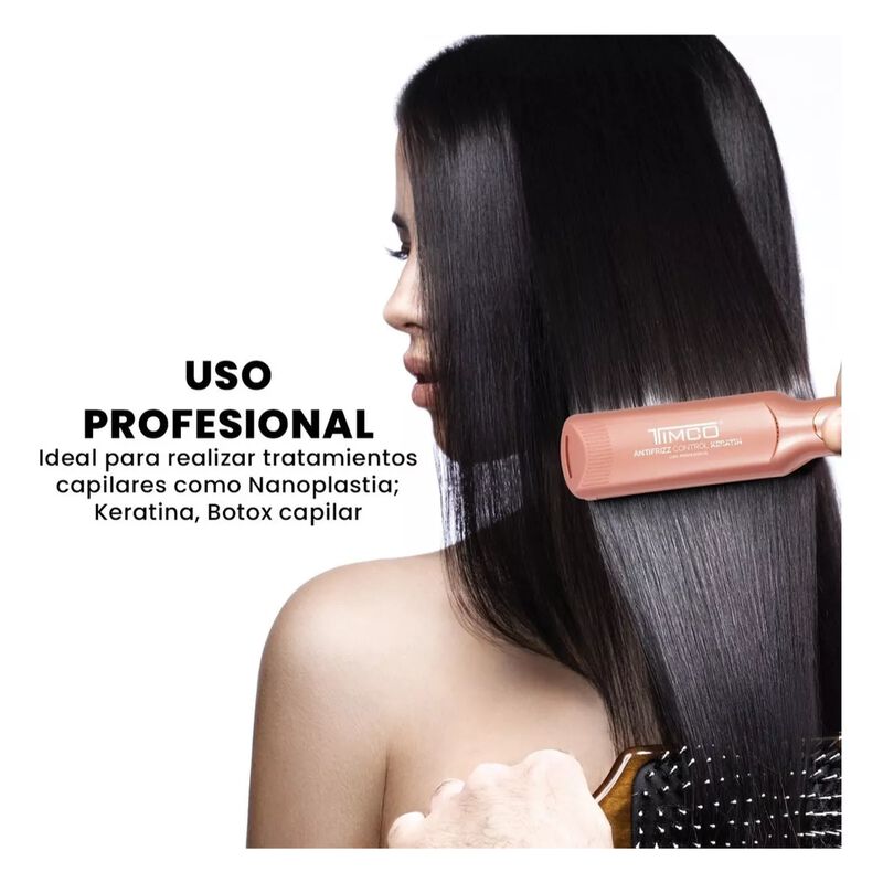 Alaciadora Timco Antifrizz Control Keratin Ros... image number null