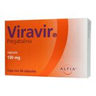 Viravir 150 Mg 28 C&aacute;psulas 150 Mg Caja Con 28 C&aacute;psulas