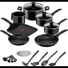 Bateria De Cocina T-fal Easy Care B466sk84 20 Piezas Antiadherente