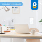 Pack 5 piezas Apagador De Pared Touch De Dos Módulos Avia Smart Home Wifi