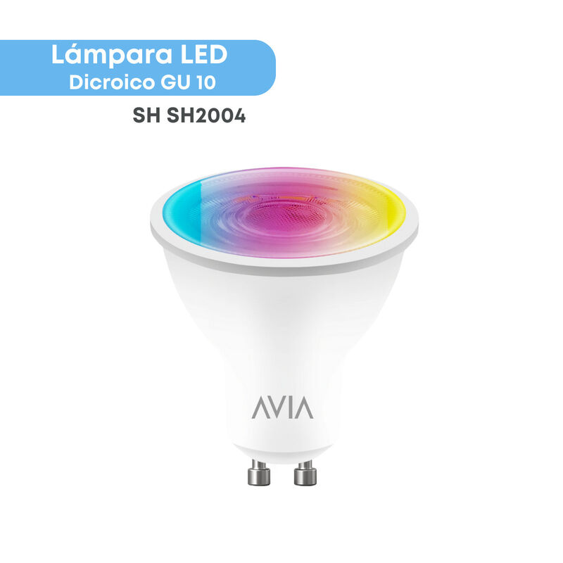 Pack 2 piezas Foco Led Dicroico 5w Inteligente ... image number null