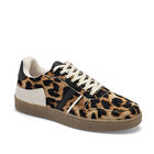 Moramora Tenis urbano para mujer camel negro hueso