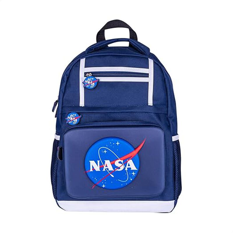TechZone Mochila Escolar NASA 3D, 4 Amplios Com... image number null