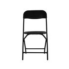 Silla Plegable Mundo In de Polipropileno con Respaldo y Asiento Resistente Ligera y Pr&aacute;ctica para Hogar Oficina Eventos