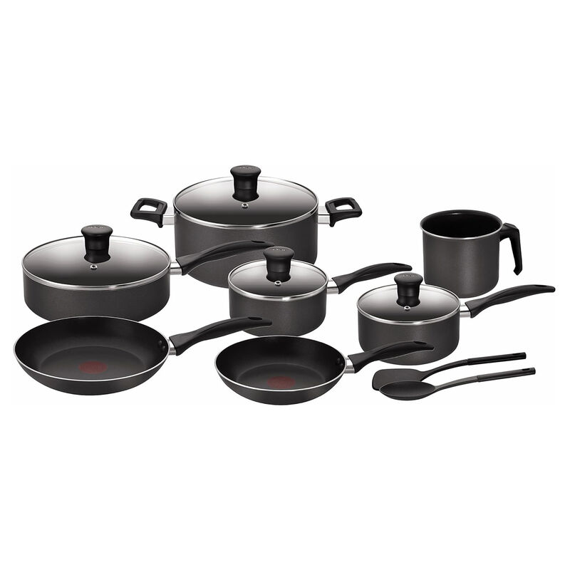 Batería T-FAL Family Cook 13 pzas Gris Antiad T... image number null