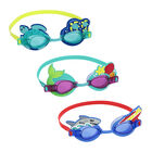 Goggles Bestway Infantiles Con Personajes De Colores De 3 A 8 A&ntilde;os Paquete 3 pzs