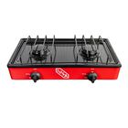Parrilla A Gas 2 Quemadores Caper Roja