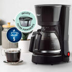 Cafetera de Goteo Negra con Sistema Autom&aacute;tico y Capacidad de 5 Tazas &ndash; Pr&aacute;ctica y Eficiente.
