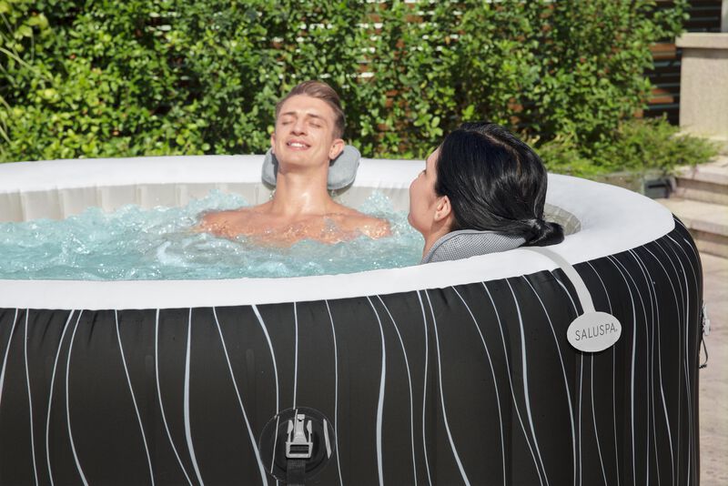 Almohada acolchonada para jacuzzi color gris image number null