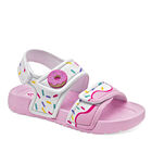 Stars Of The World Sandalia para ni&ntilde;a blanco multicolor