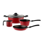 Bateria de Cocina Ekco / Vasconia 86541 Deleite 5 Piezas Roja END/ALB