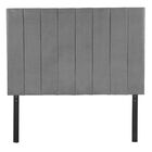 Cabecera Queen Size Dicasa Argos Gris Oscuro
