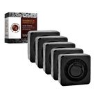 5 Jabones Faciales Carb&oacute;n Bamb&uacute; Bioaqua Exfoliante Aclara Elimina Manchas