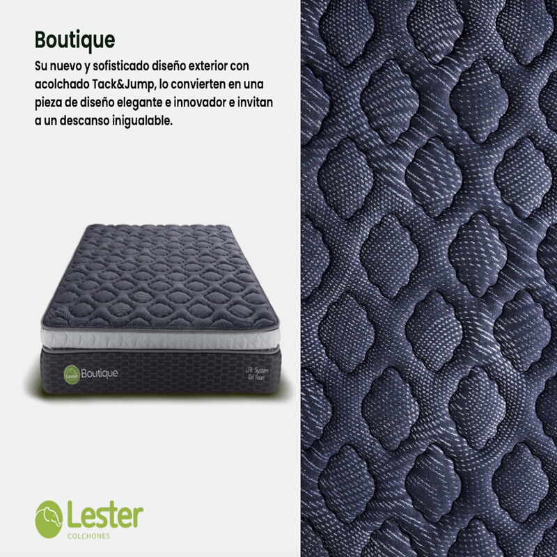 Colchón Lester Boutique Tamaño Individual - Lín... image number null