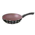 Sart&eacute;n Honda Tramontina 27807/045 My Lovely Kitchen Negro Letras / Rosa 24 Cm End
