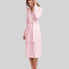 Bata Lencera Cruzada Rosa