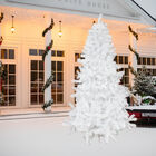 &Aacute;rbol Navide&ntilde;o Blanco Artificial Cepillo 210 Cm Altura