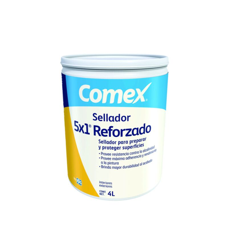 GALÓN 4 LTS COMEX 5x1 SELLADOR REFORZADO image number null