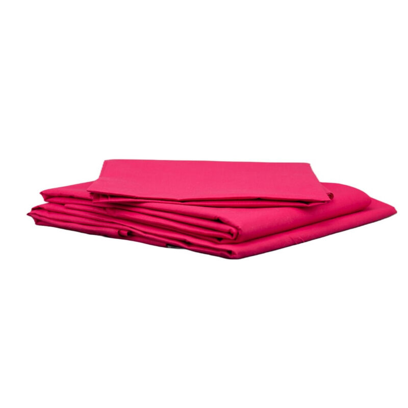 Juego de Sábanas Fucsia King Size (Cajon Plana ... image number null