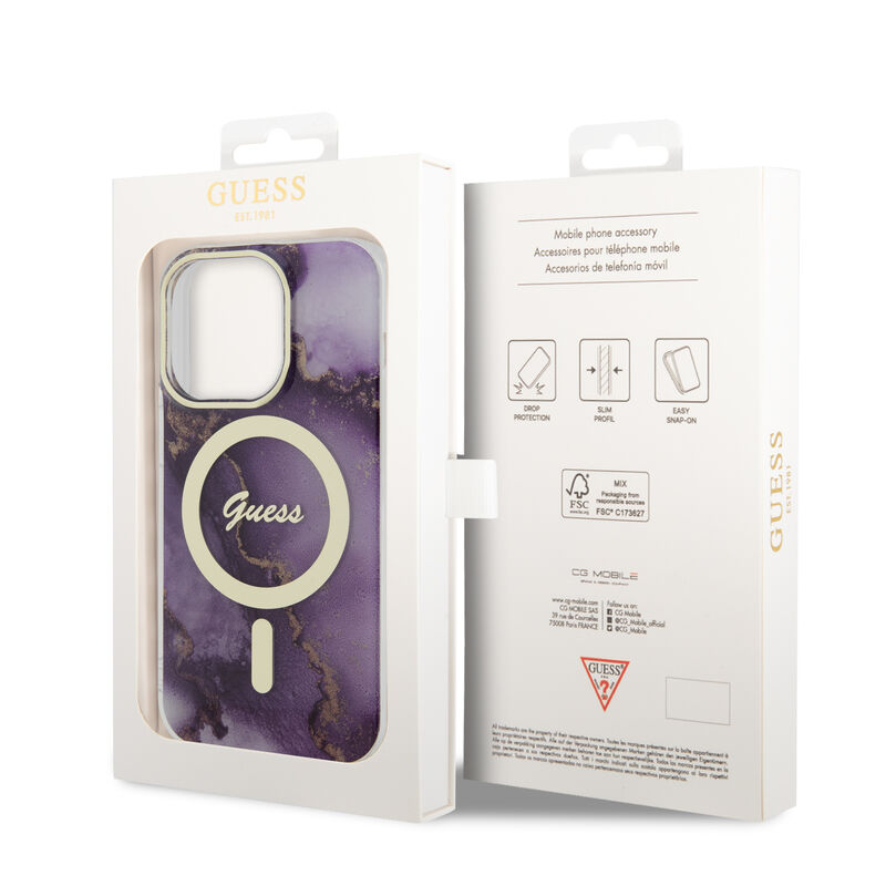 Funda Guess Mármol Para iPhone 13 Pro Max - Mor... image number null
