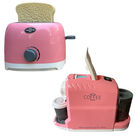 Set de Electrodom&eacute;sticos de Juguetes con Cafetera de C&aacute;psula y Tostador Cocinita con Luz y Sonido