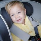 Booster D'Bebe Safe Ride Plus C/Respaldo Etapa Iii Gris/Negro